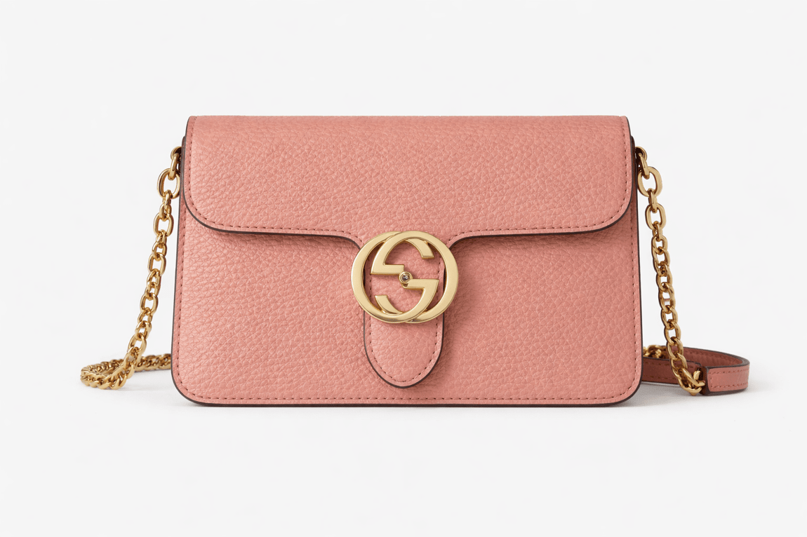 GUCCI ボディバッグ ピンク Pre-Loved Gucci Pink Interlocking G crossbody bag - BrandAlley