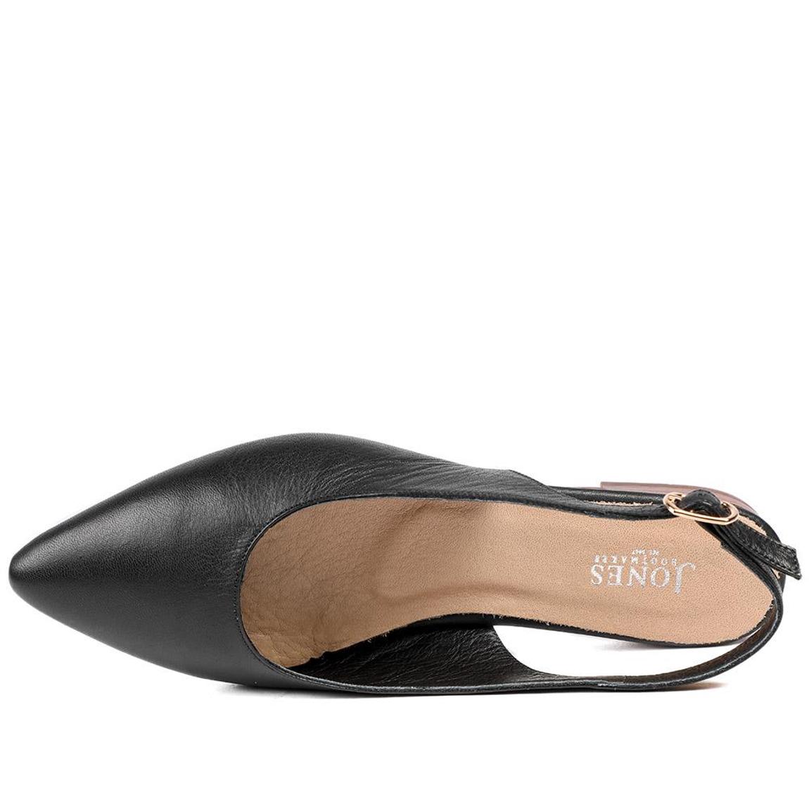 JONES BOOTMAKER Xylia Smart Leather Court Shoes - BrandAlley