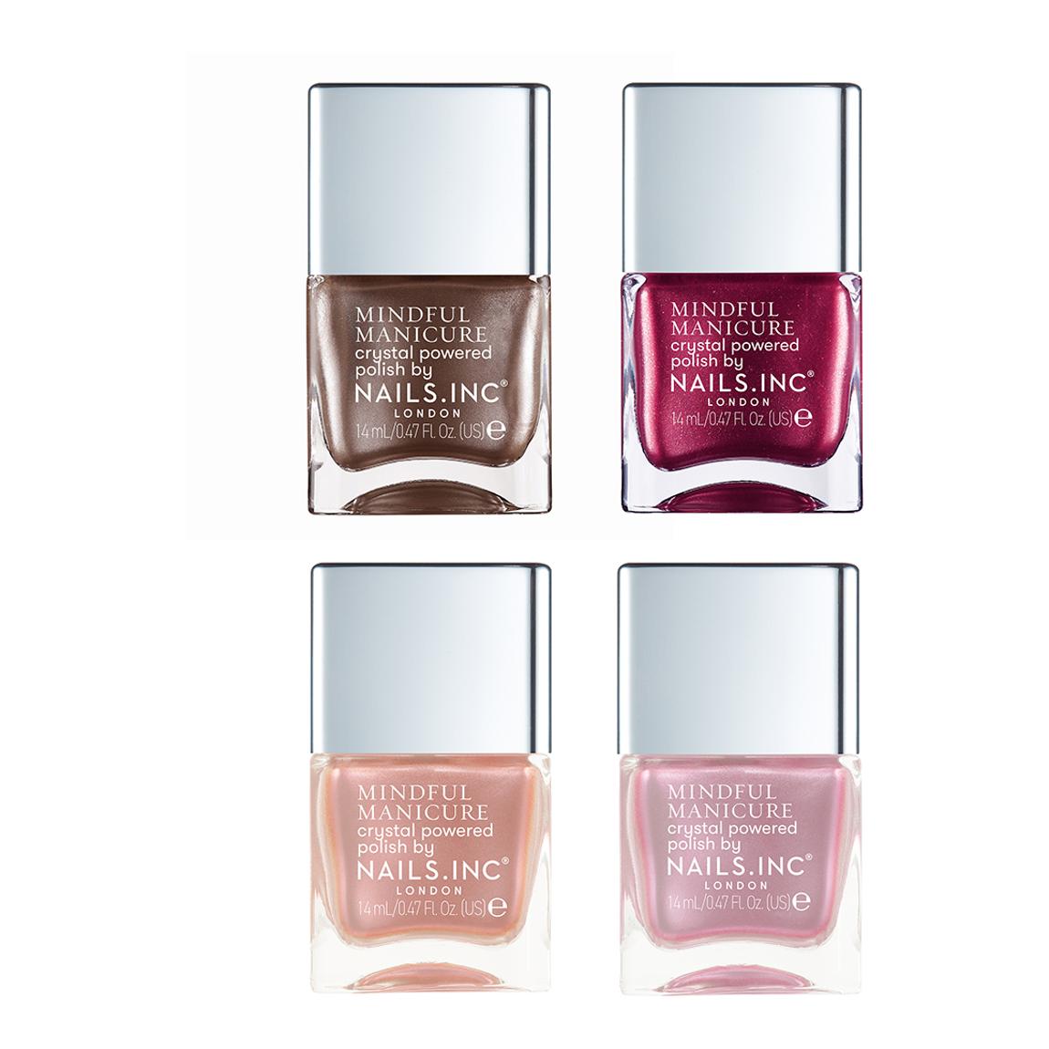 #NAILS INC. MINDFUL MANICURE セット Nails Inc Nails Inc x BrandAlley - Mindful Mani, 4-Piece Nail