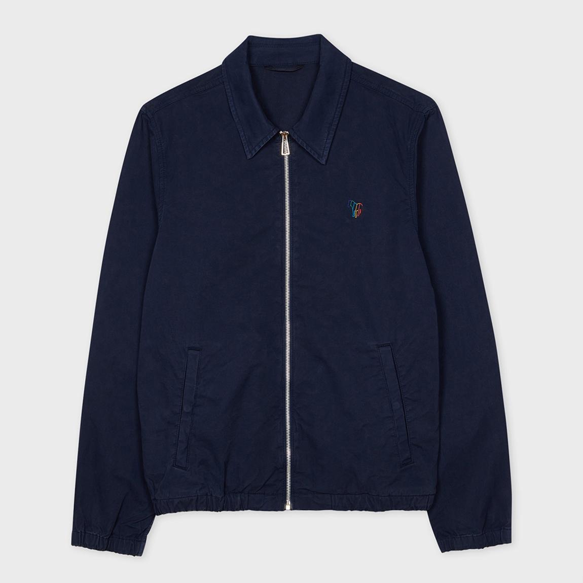 PAUL SMITH Navy Zip Up Jacket - BrandAlley
