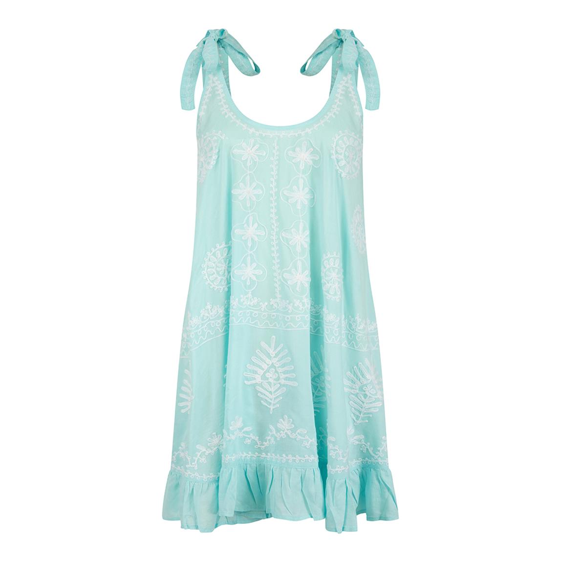 princess polly baby blue dress Jadira Scarf Maxi Dress Aqua
