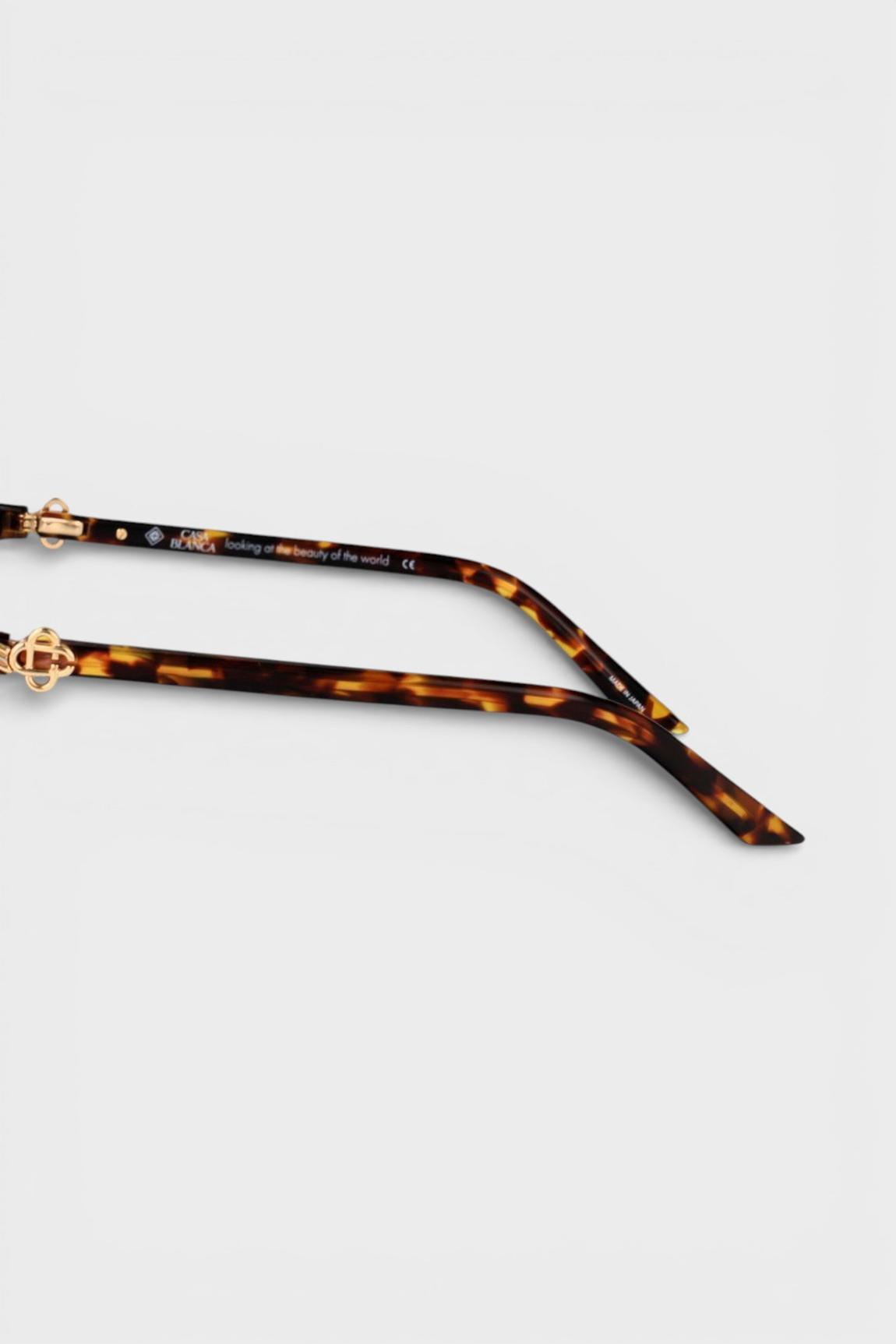 Casablanca Casablanca Rajio Sunglasses Gold Brown - BrandAlley