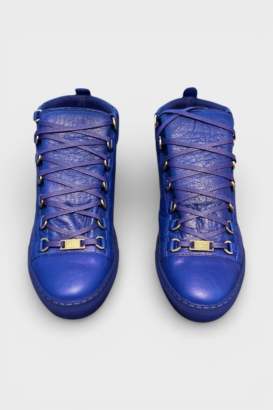 Balenciaga Balenciaga Arena High Sneakers Blue - BrandAlley