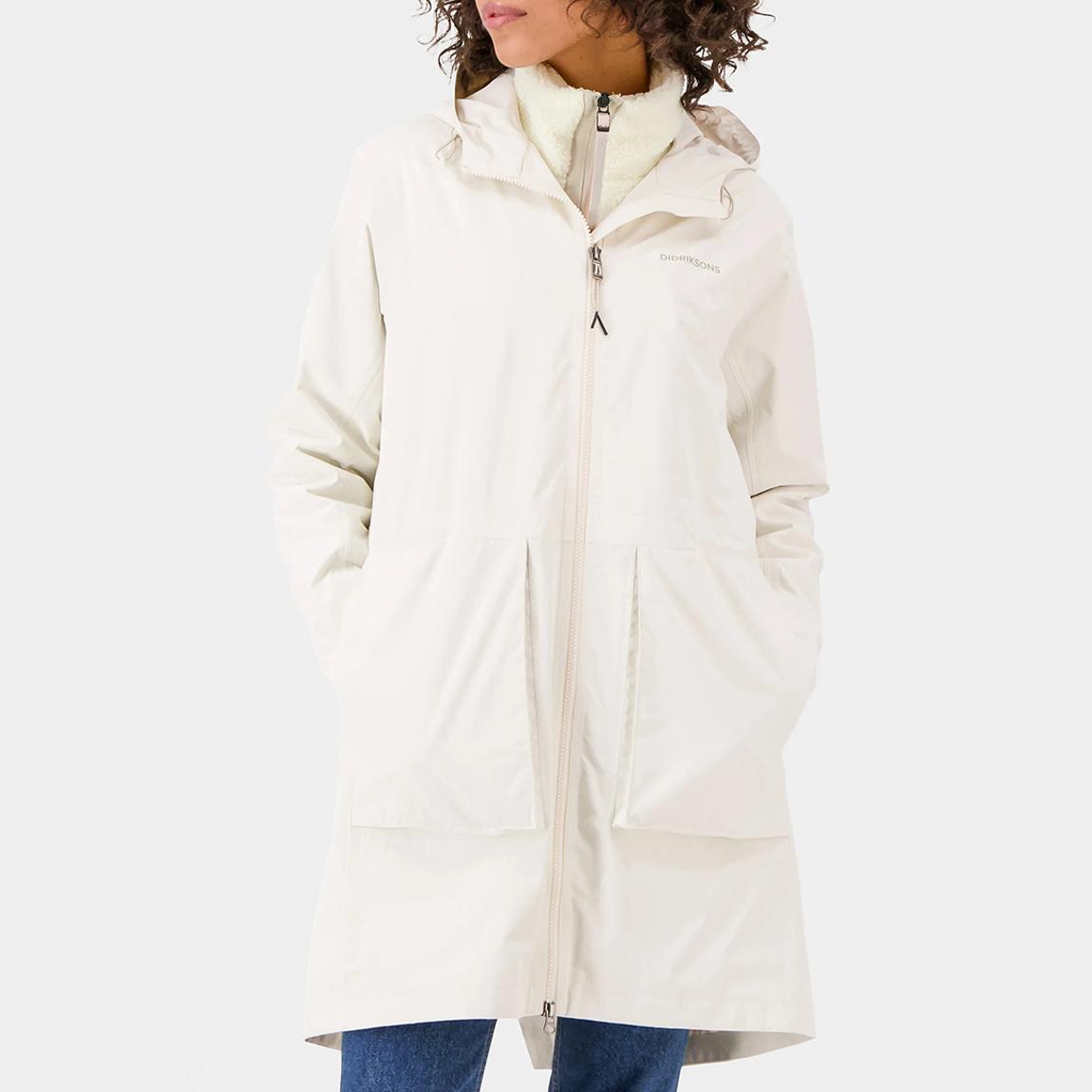 Cream Waterproof Bella Parka main product photo