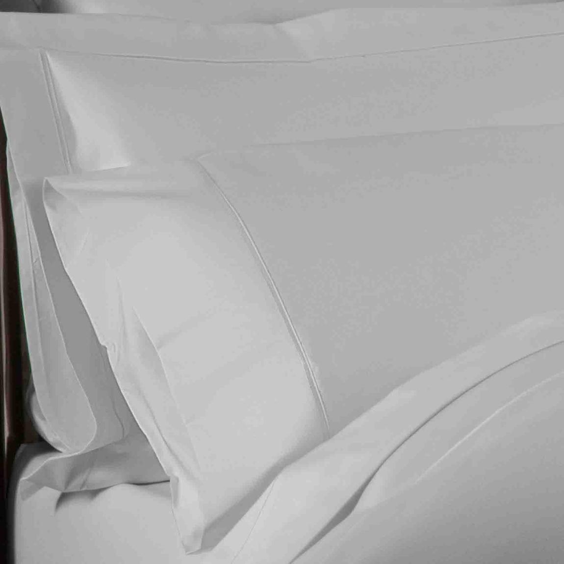 Belledorm 100% Egyptian Cotton 1000TC Standard Pillowcase, Platinum main product photo
