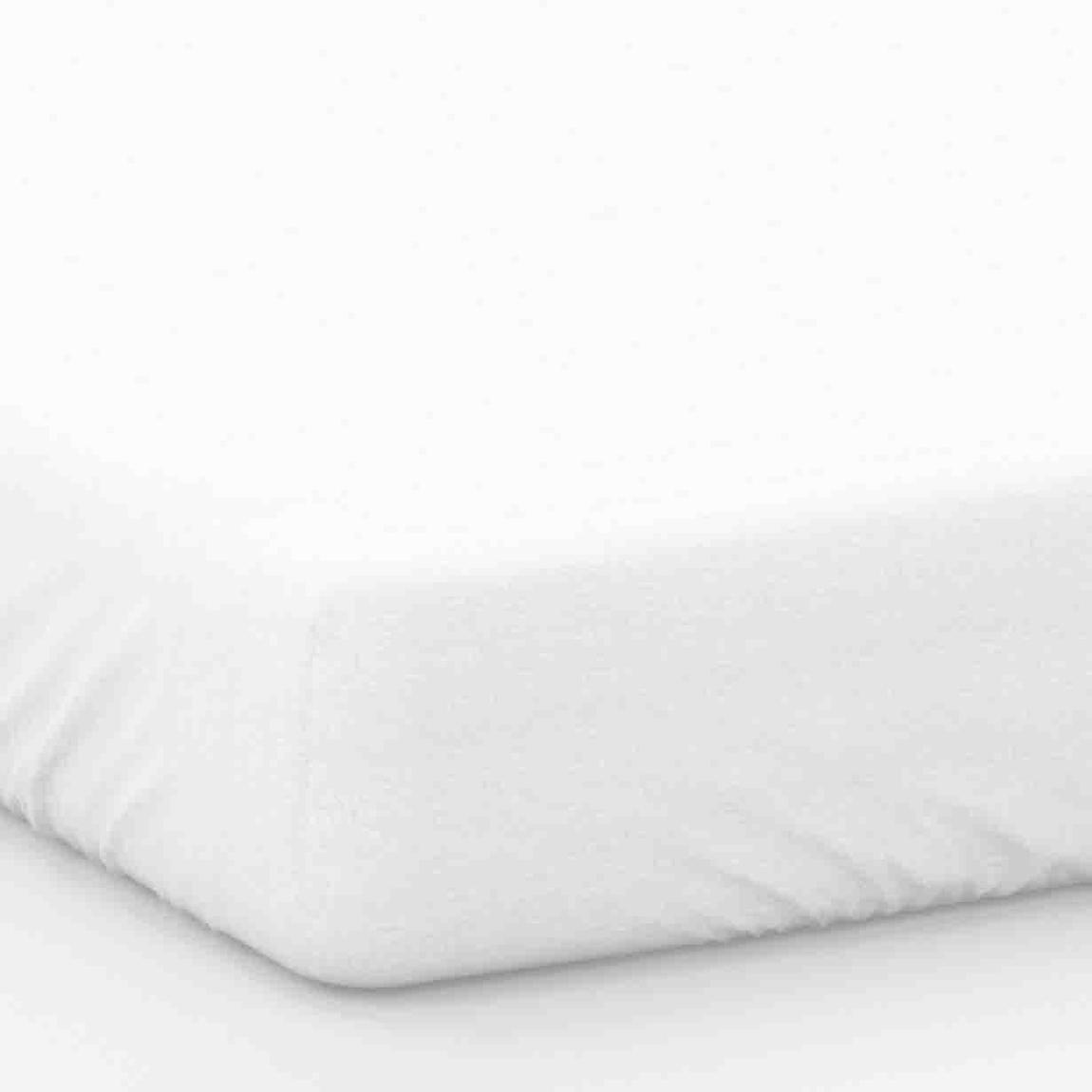Belledorm 100% Egyptian Cotton 1000TC 15" Fitted Sheet Kingsize,White main product photo