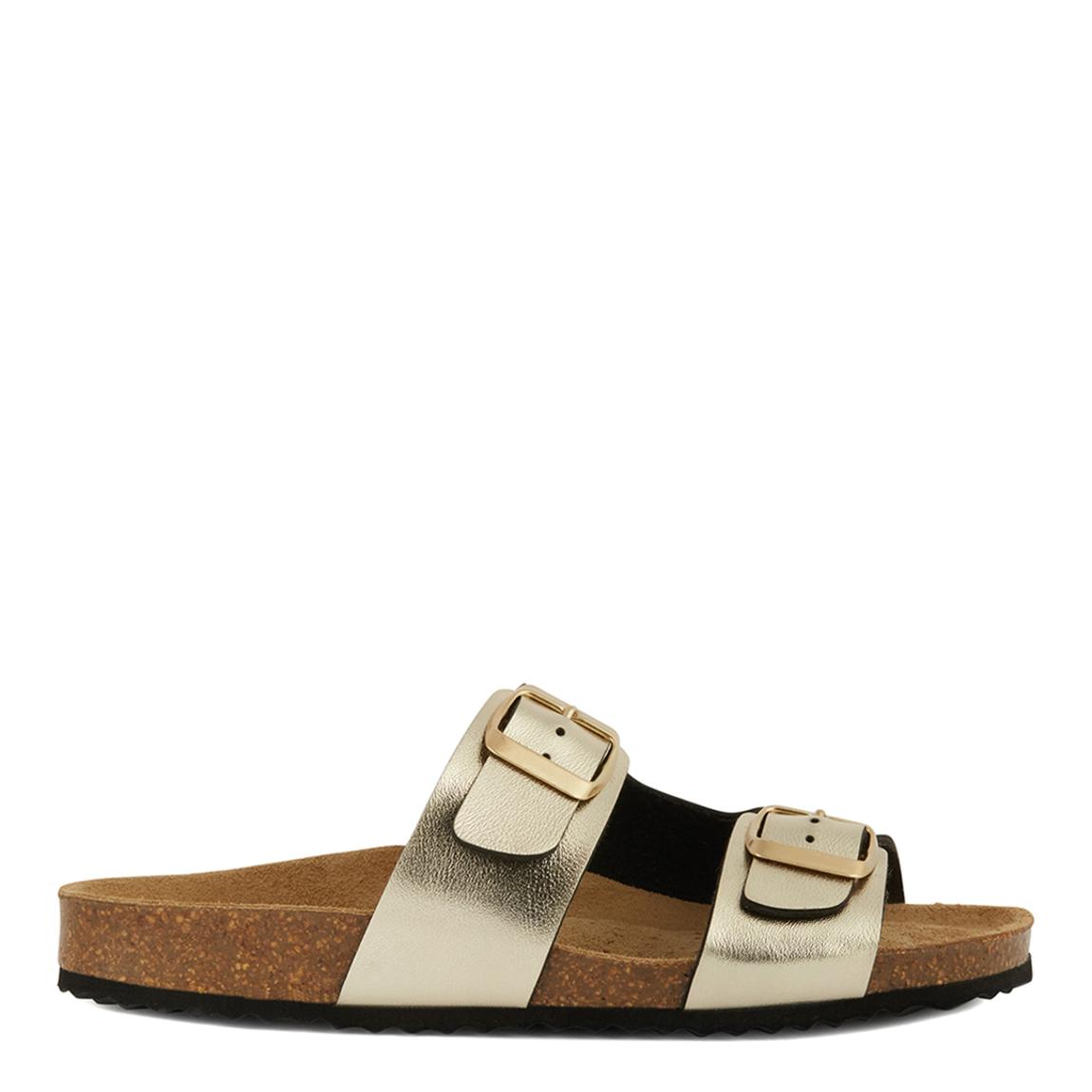 Gold Leather Brionia Sandal main product photo