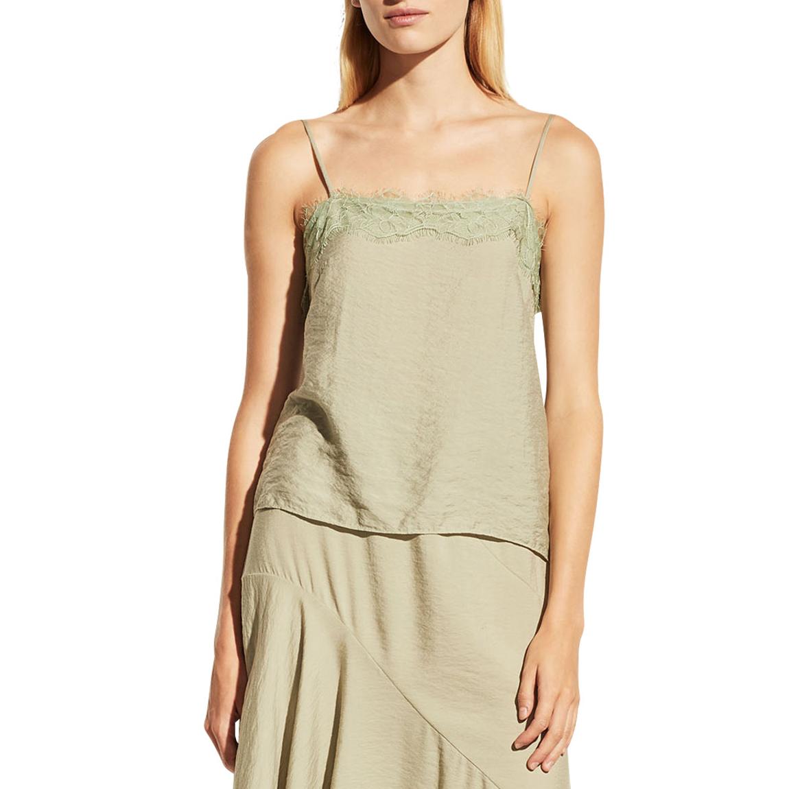 Mint Lace Trim Cami main product photo