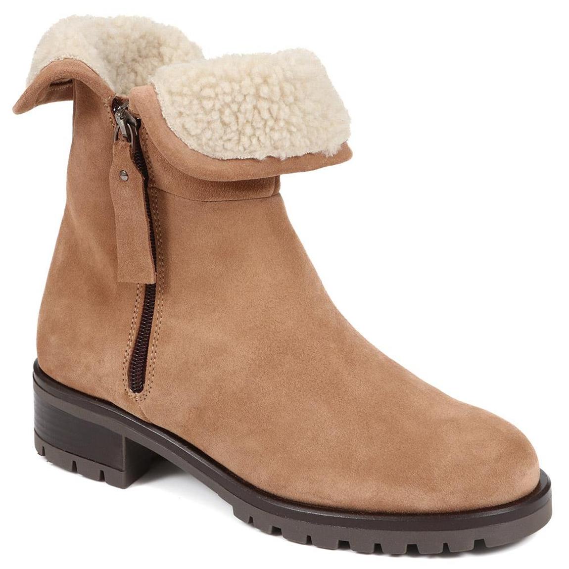 Lora Casual Leather Boots main product photo