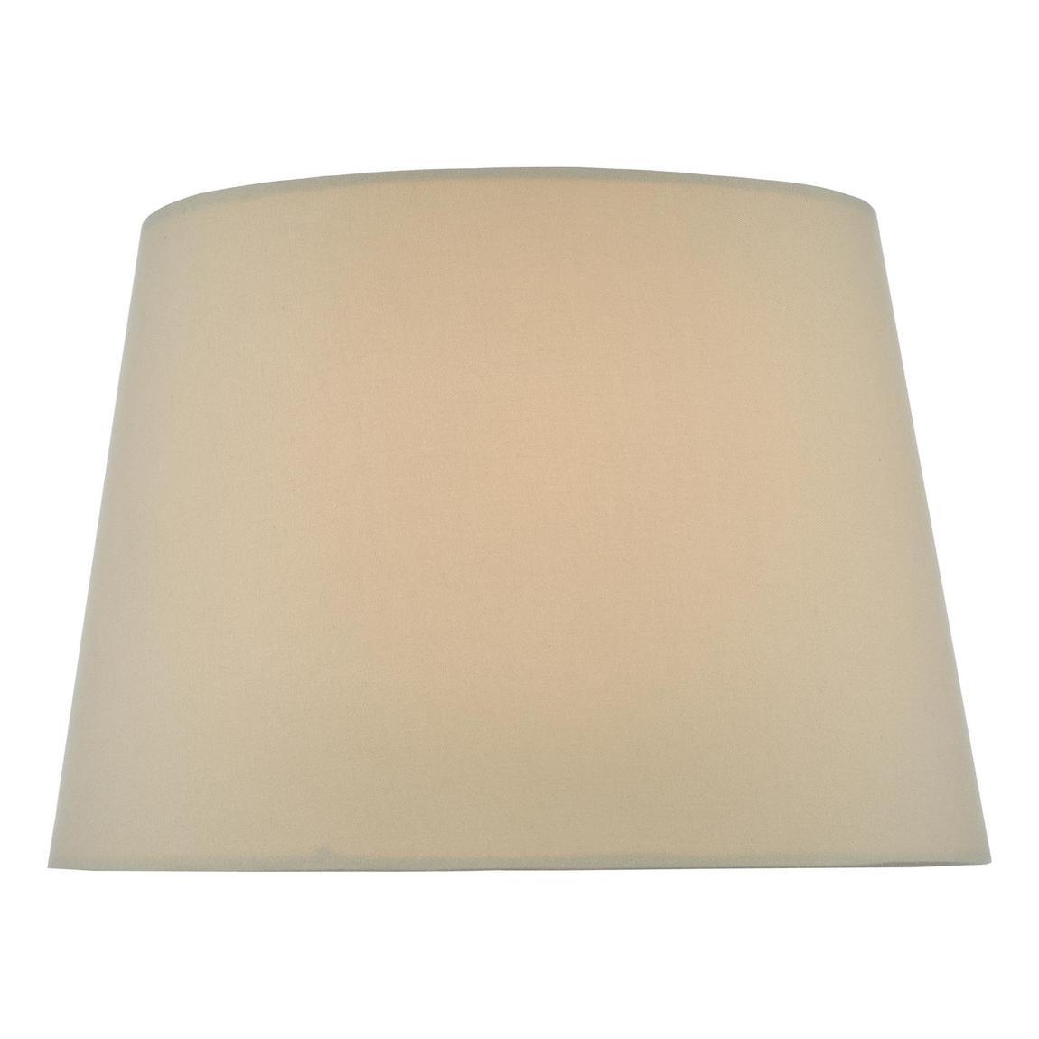 Alina Taupe Faux Silk Tapered Drum Shade 26cm main product photo
