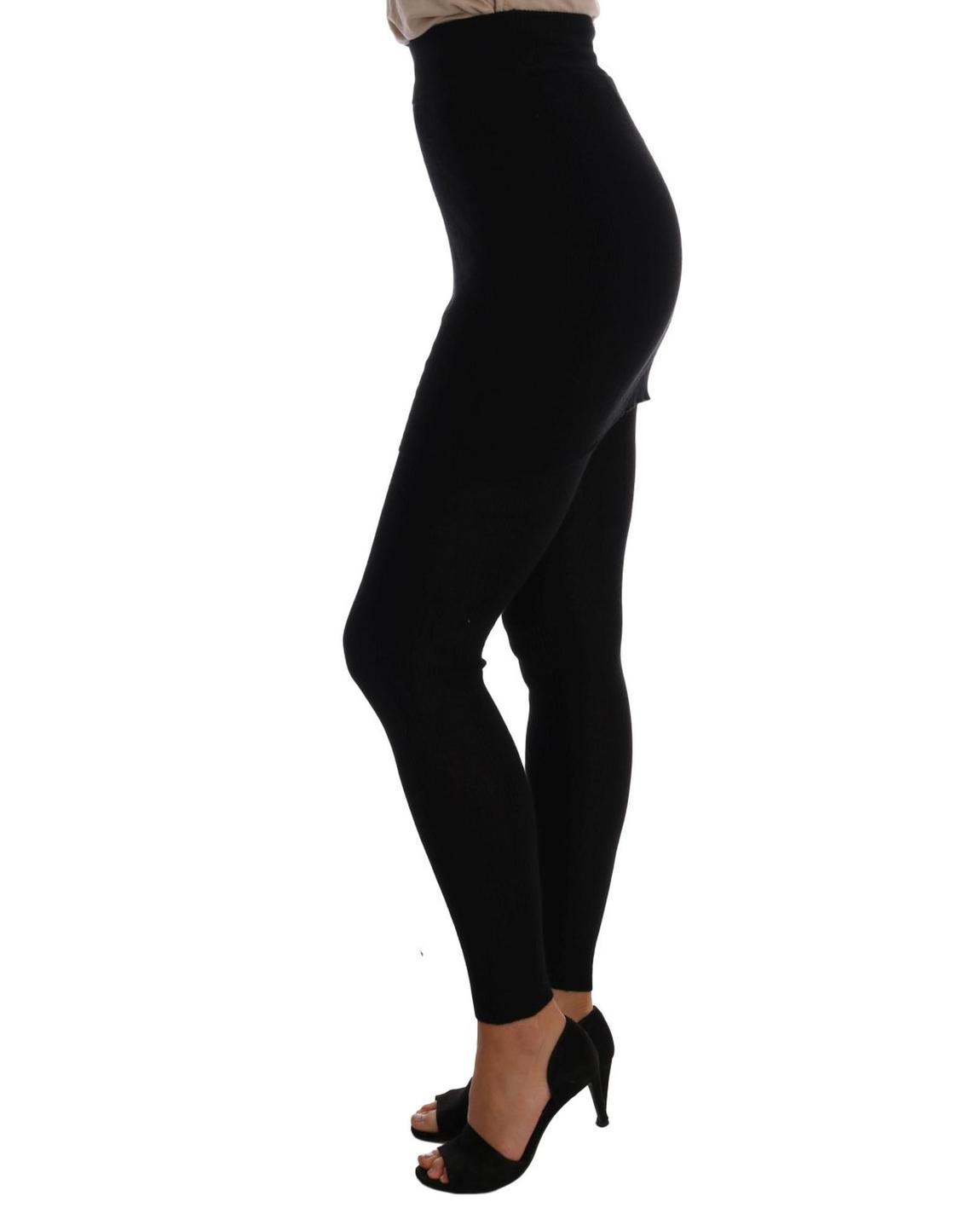 Viscose Leggings SCS209 Wo - Black Pantyhose main product photo
