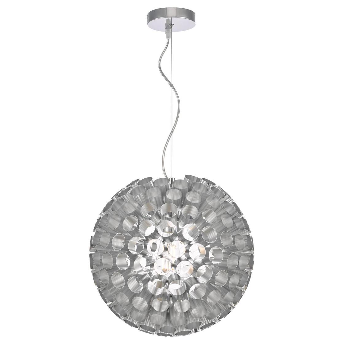 Serafina Small Pendant Brushed Chrome main product photo