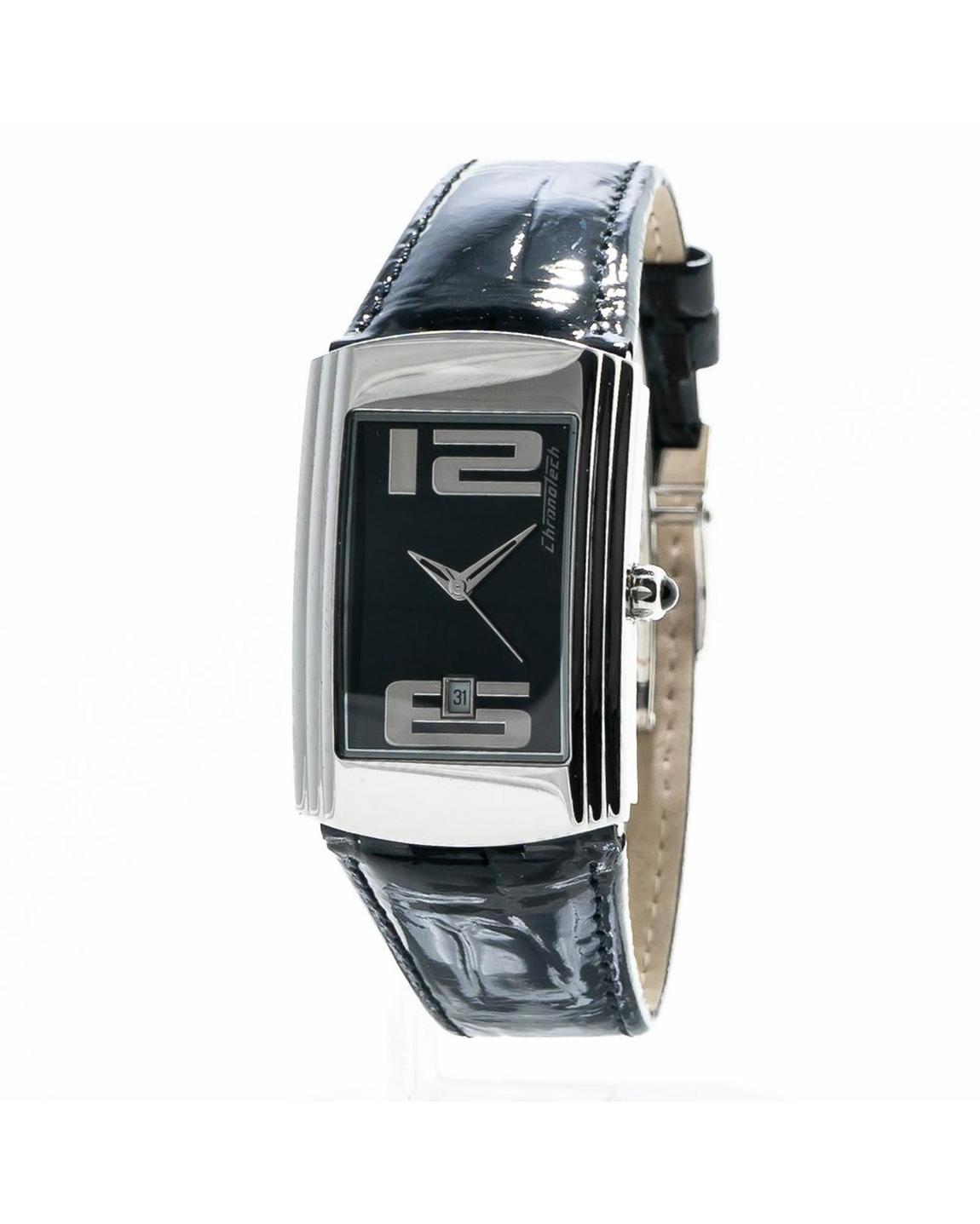 Chronotech CT7017L06AC Rectangular Watch Unisex - Silver Unisex main product photo