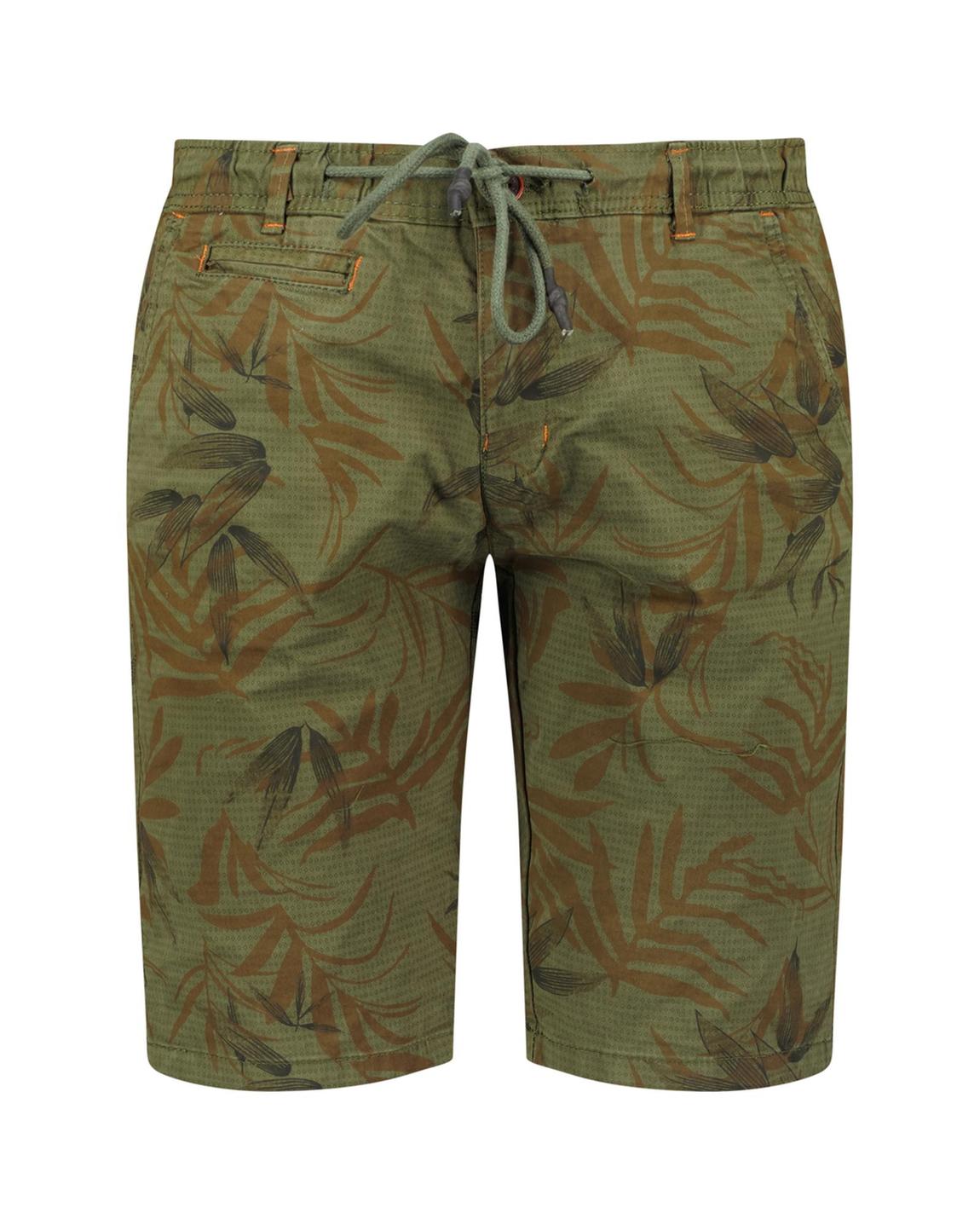 Casual ShortsFloral Print - Green main product photo