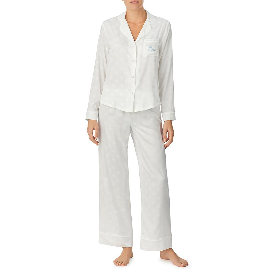 Mrs Polka Dot Bridal Pyjama Set main product photo