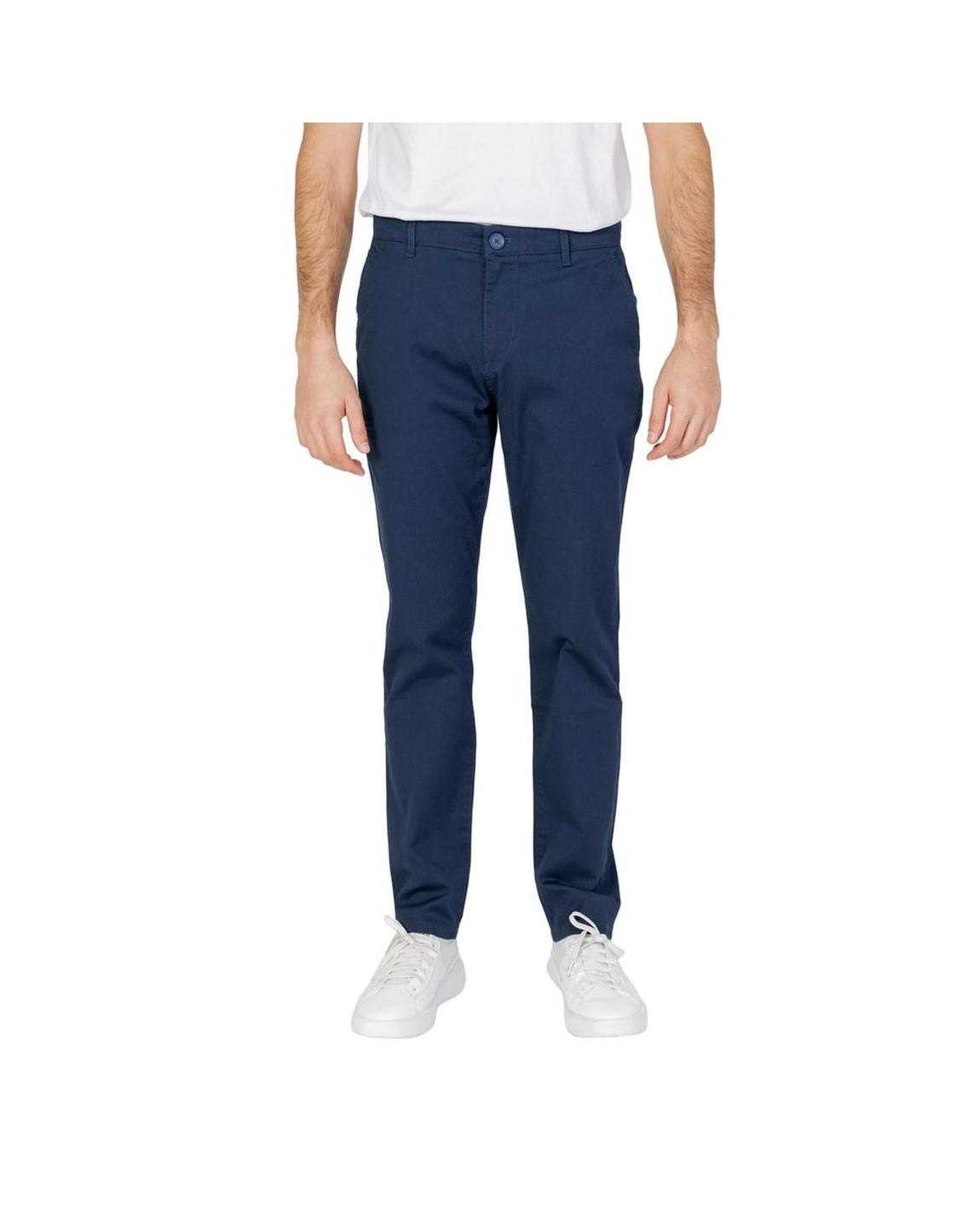 StraightLeg Chinos - Blue Pants main product photo