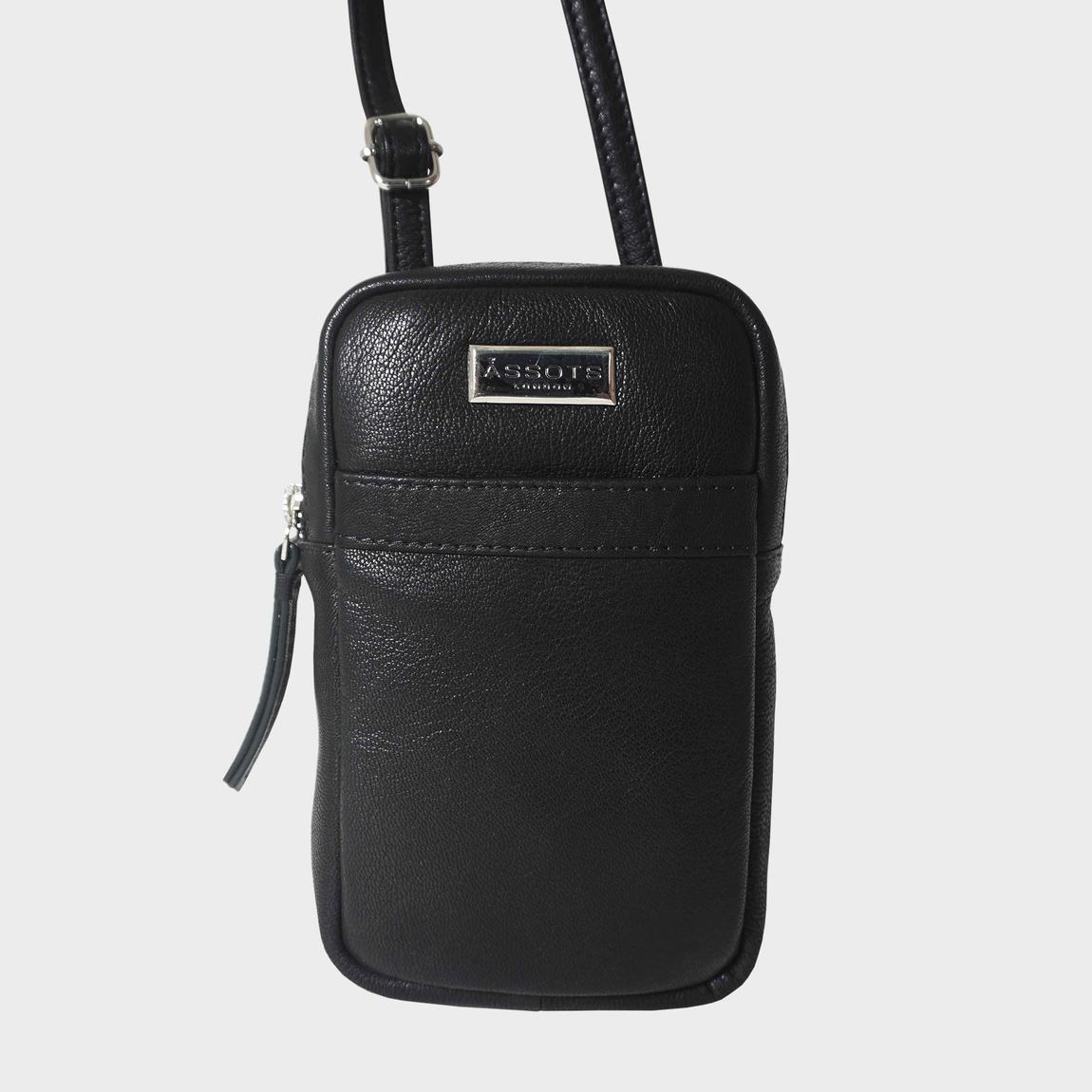 'LEO' Real Leather Crossbody Mobile Phone Bag main product photo
