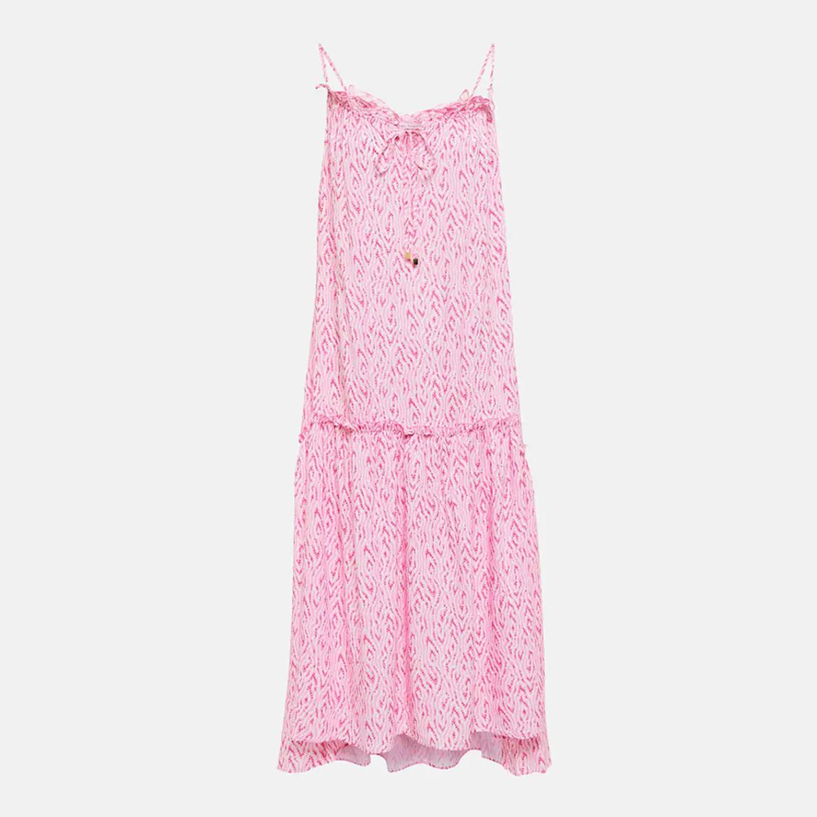 Rose Embers Strappy Maxi Dress main product photo