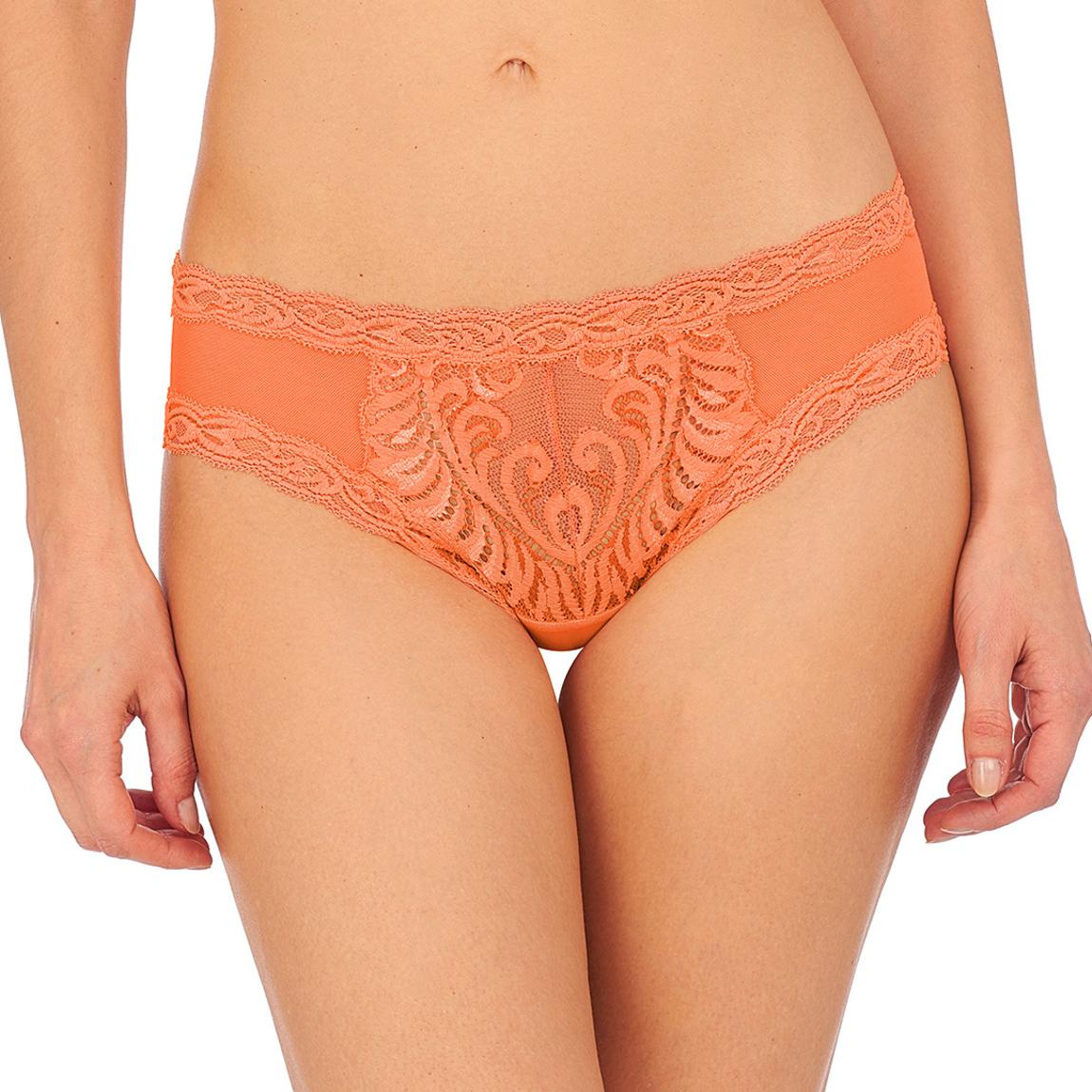 Orange Feathers Hipster Brief main product photo