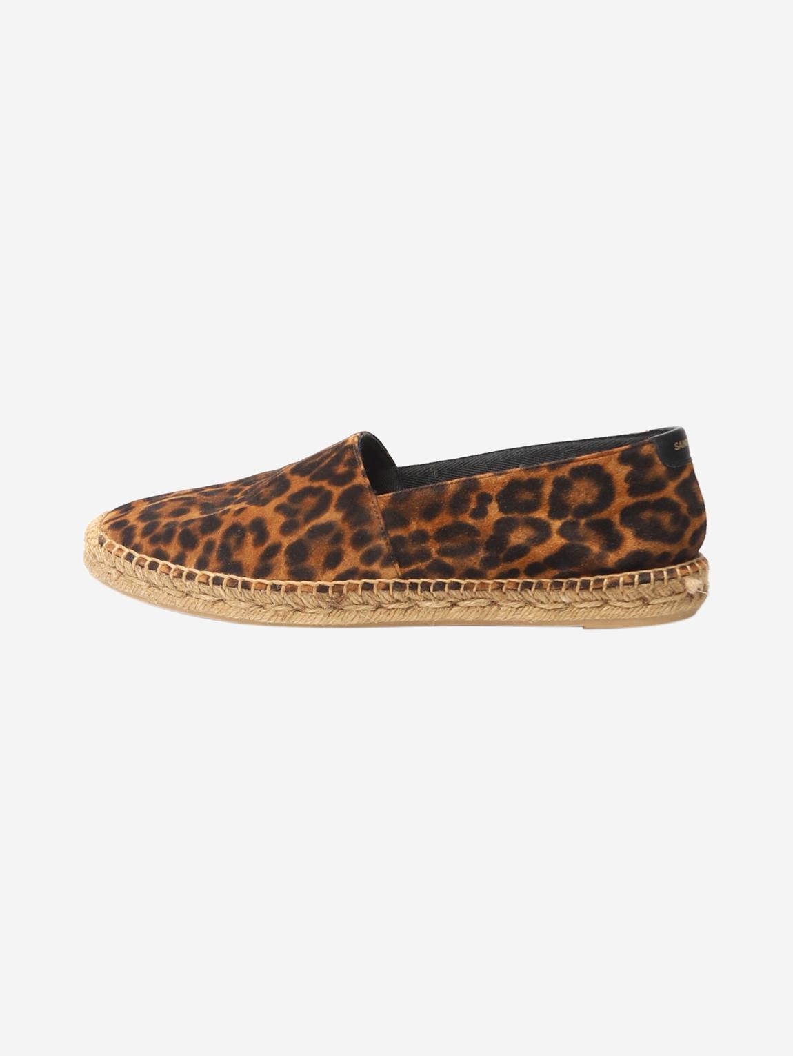 Saint Laurent brown suede main product photo