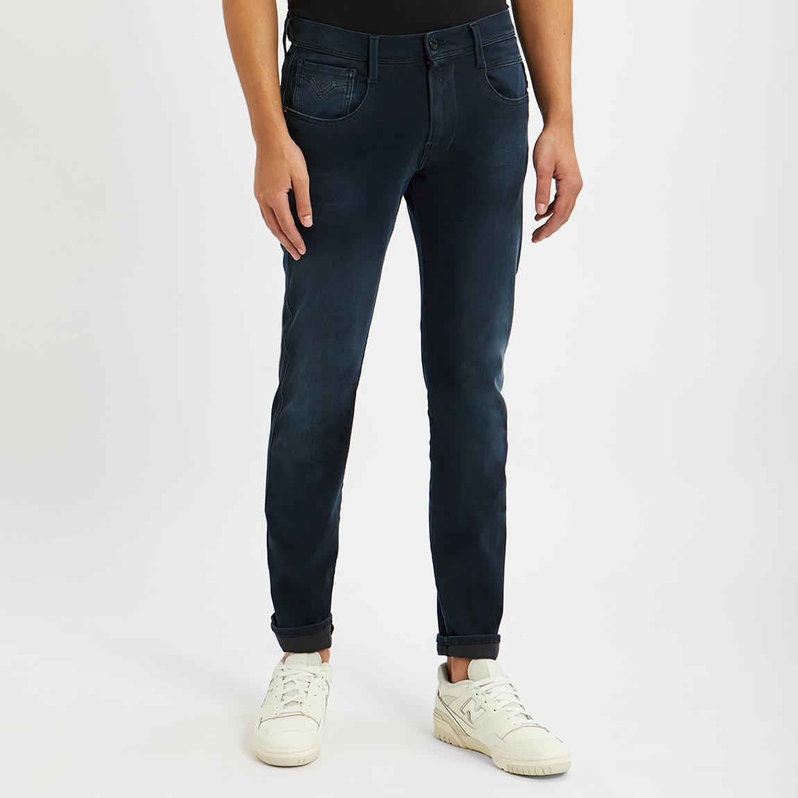 Dark Blue Anbass Slim Stretch Jeans main product photo