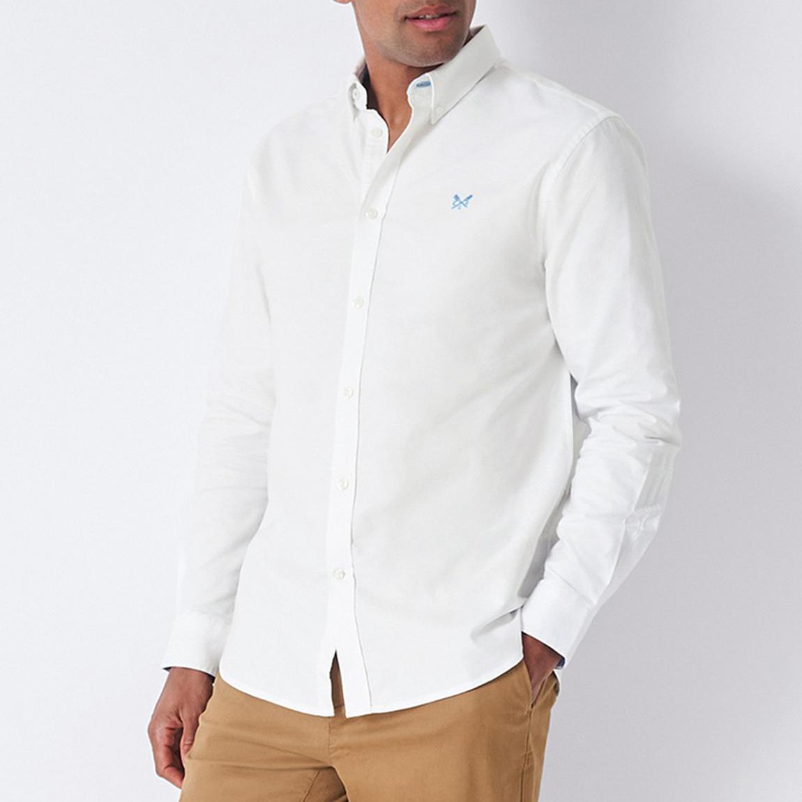 White Cotton Oxford Shirt main product photo