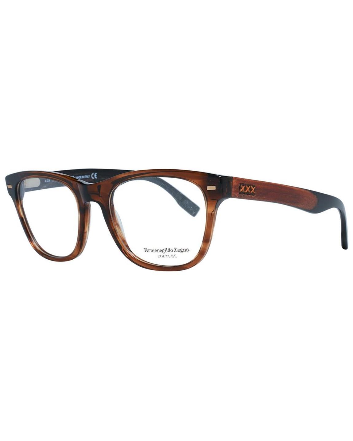 Eyeglasses Frames Wood Detail - Brown Frames For main product photo