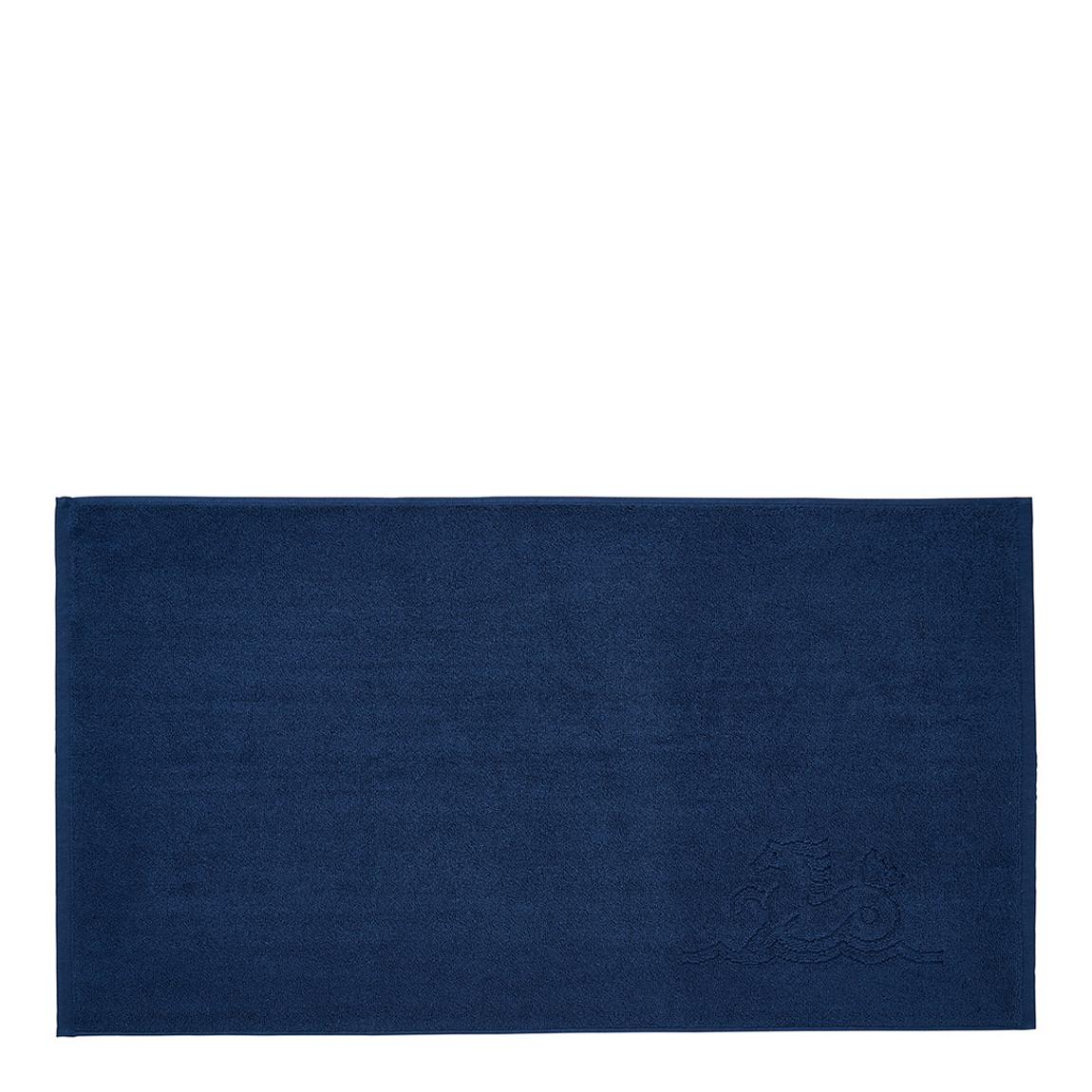Luxuriously Soft Turkish Bath Mat, Midnight main product photo