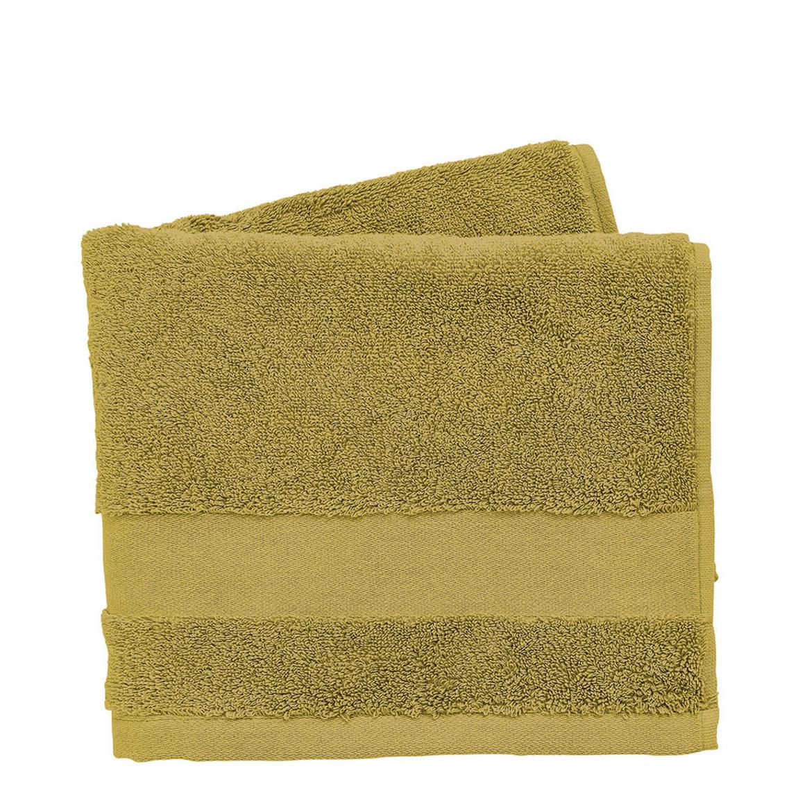 Luxuriously Soft Turkish Hand Towel, Ochre main product photo