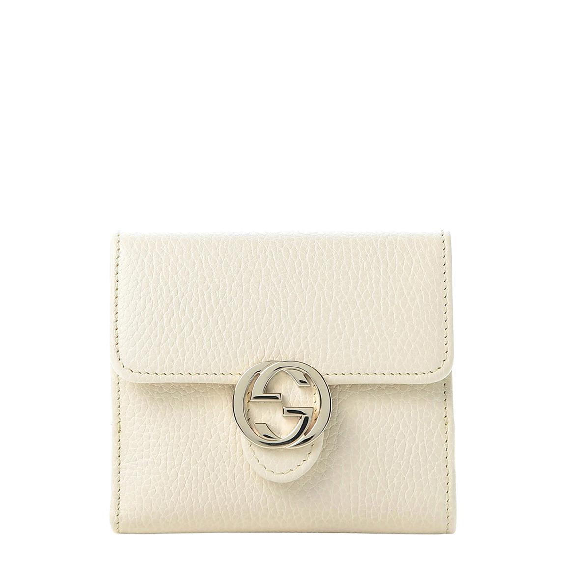 Nude Gucci Fold Over Coin Purse main product photo
