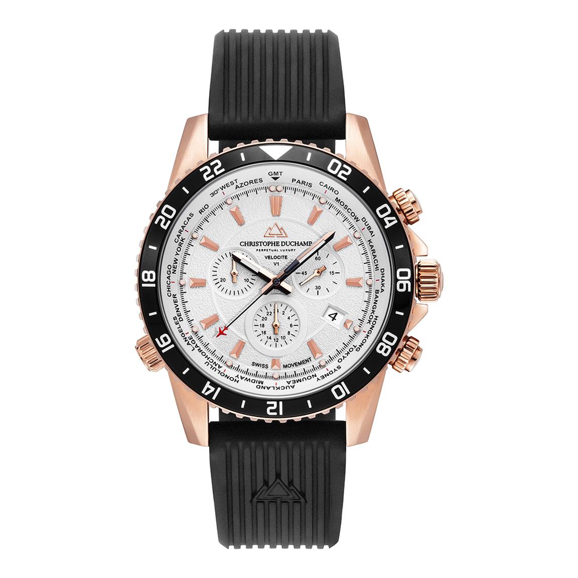 Men's Silver Velocite Christophe Duchamp Watch main product photo