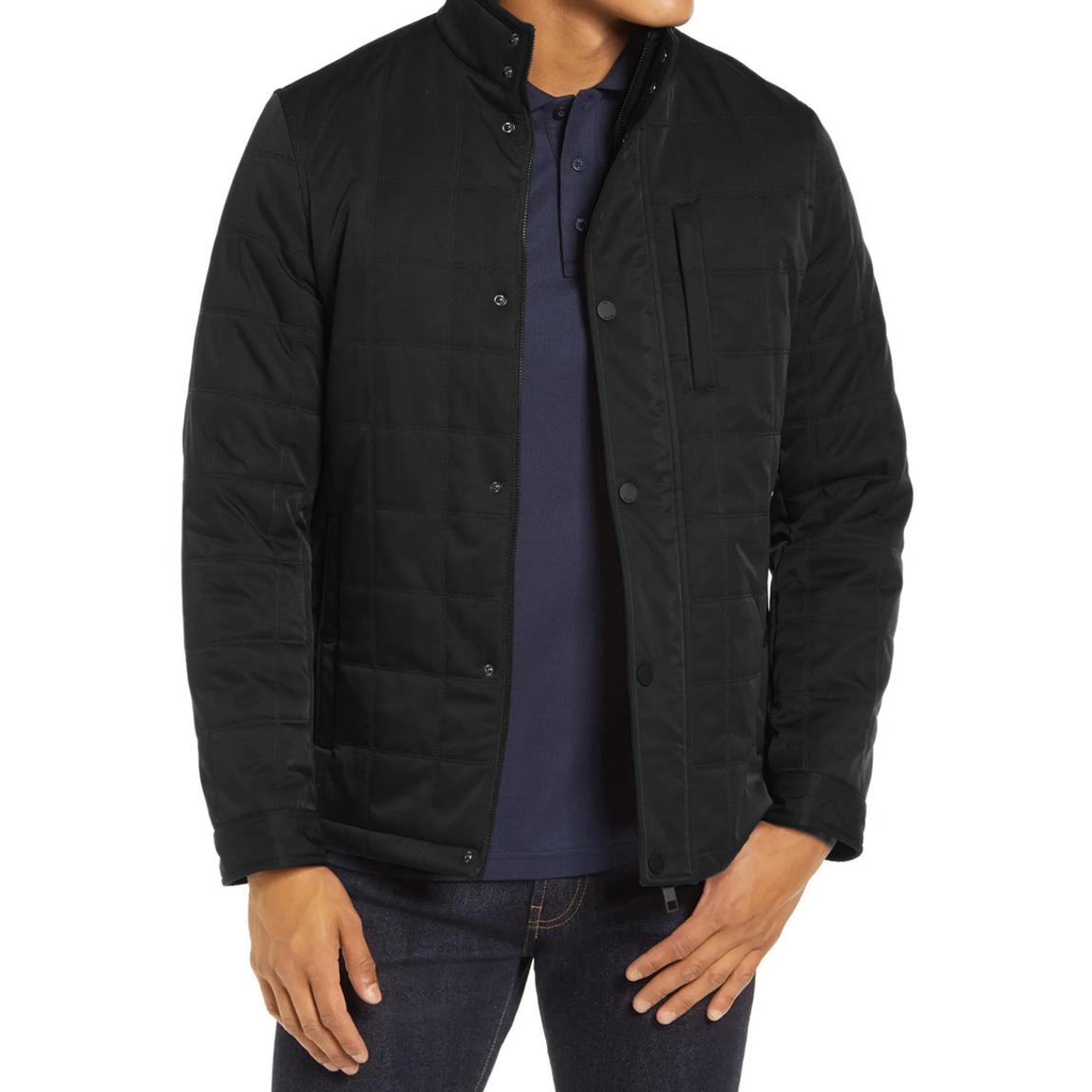 Black Humber Quilted Jacket main product photo