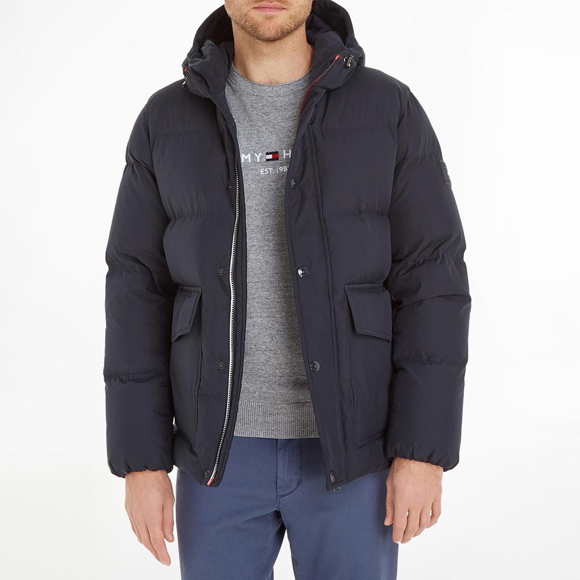 Black Hilfiger Padded Coat main product photo