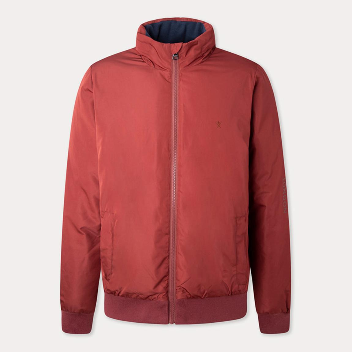 Red Heritage Hooded Windbreaker main product photo