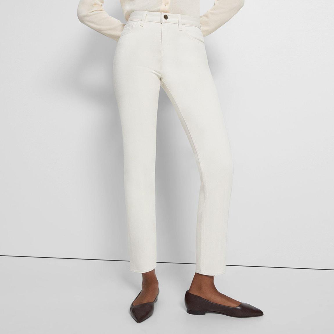 White Treeca Skinny Stretch Jeans main product photo