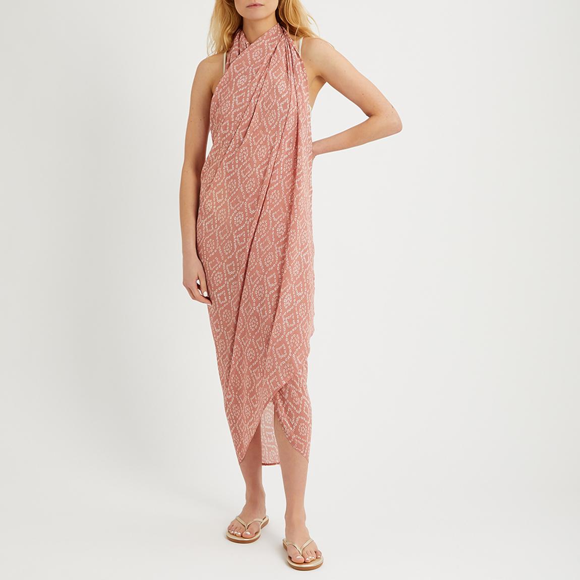 Melon Tile Print Sarong main product photo