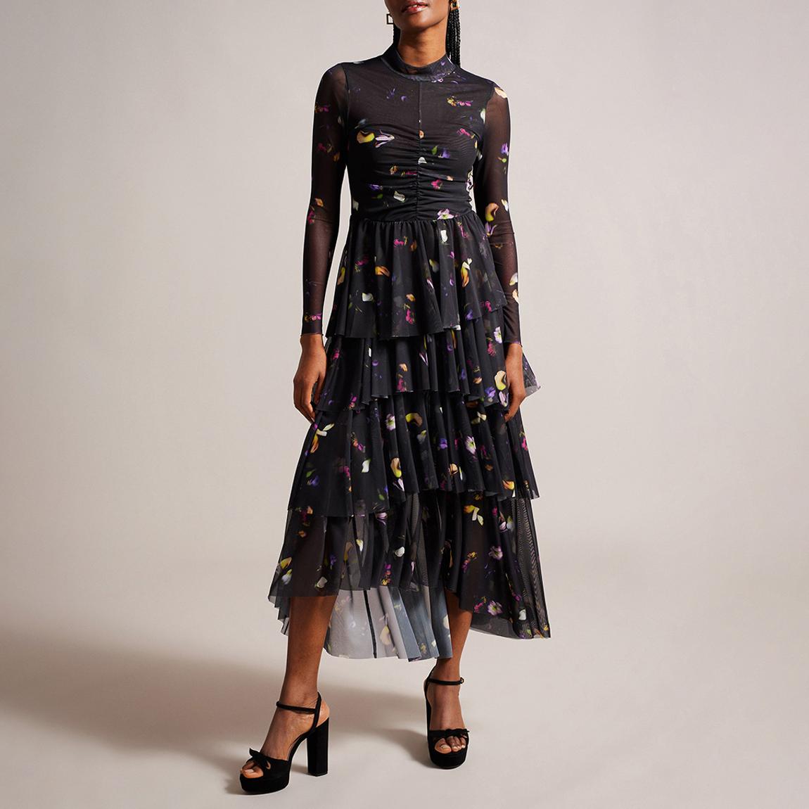 green emerald velvet dress Ted Baker London Little Black Dress