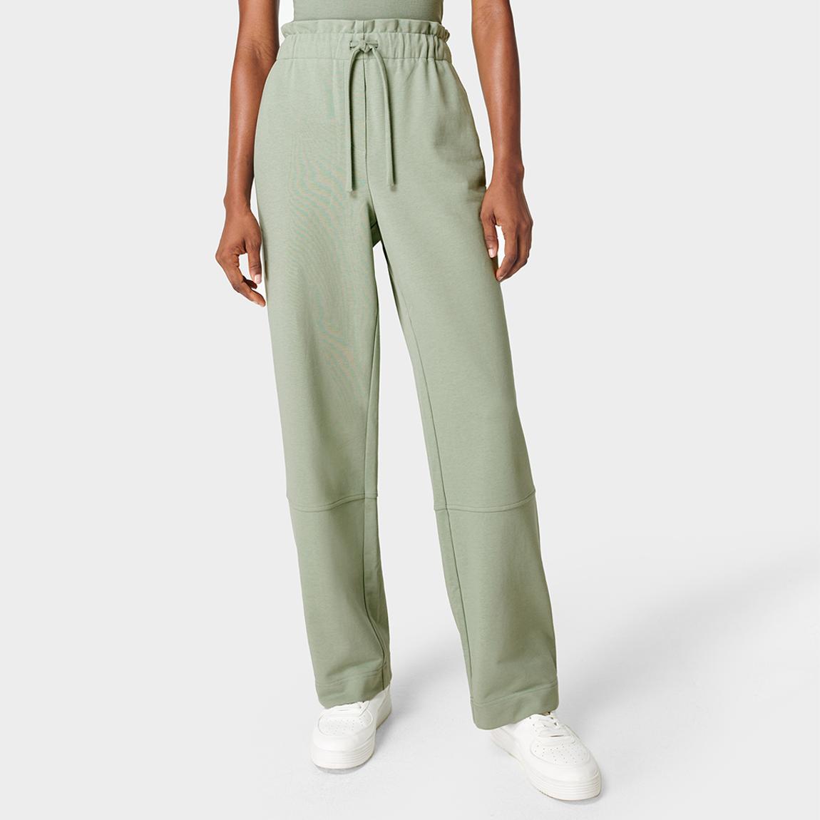 GREEN Harlow Pull On Pant - Eau de Nil Green main product photo