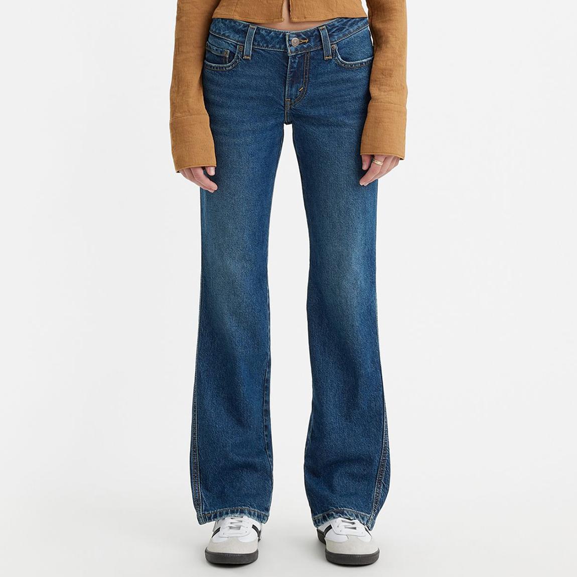 Indigo Bootcut Stretch Jeans main product photo