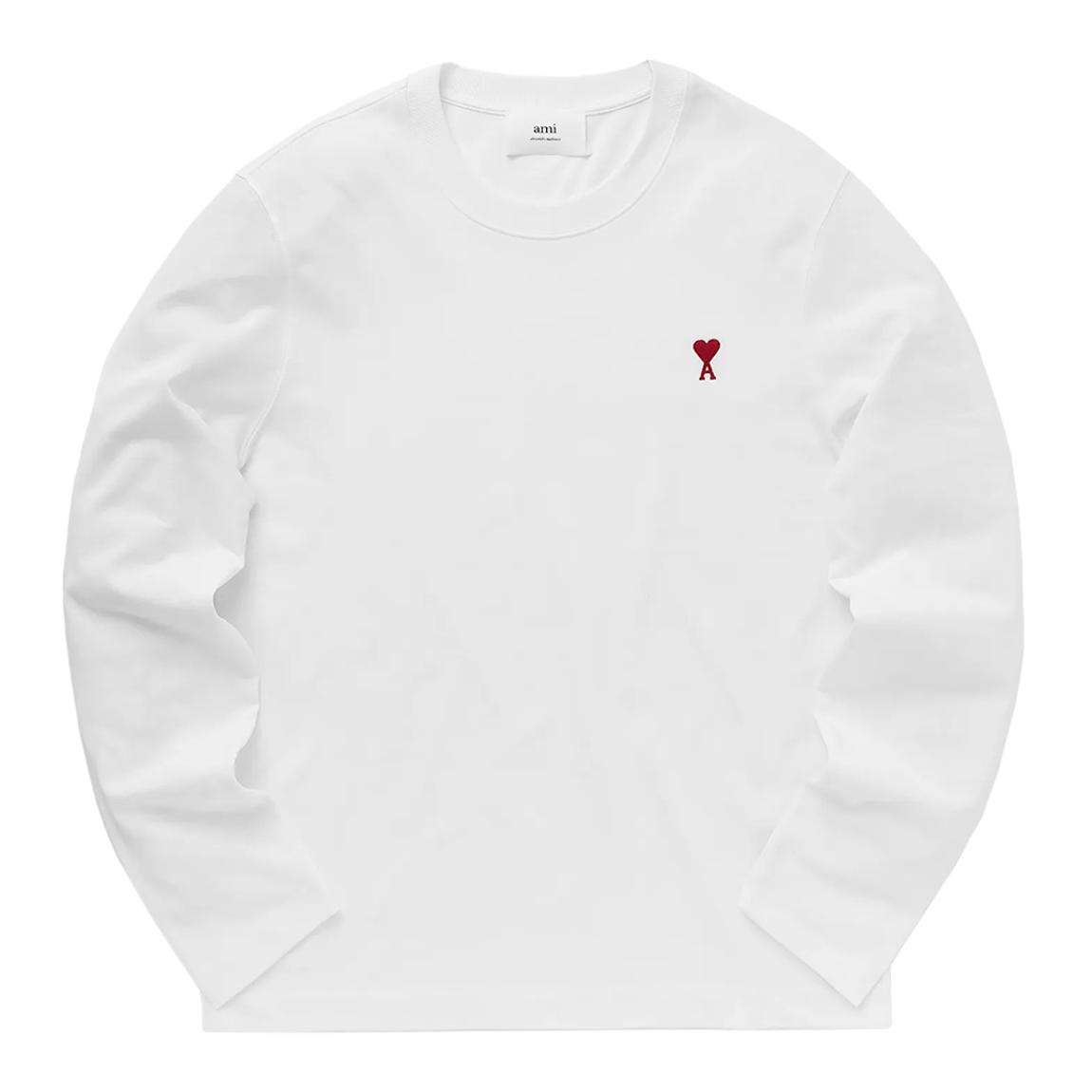 Unisex White ADC Long Sleeve Cotton Top main product photo