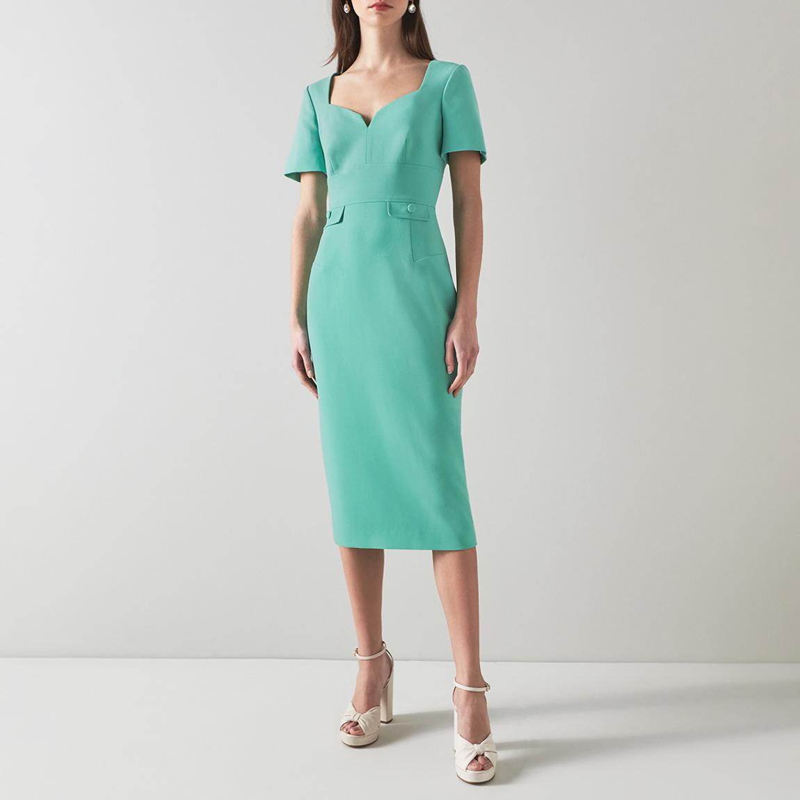 Blue Clara Midi Dress main product photo