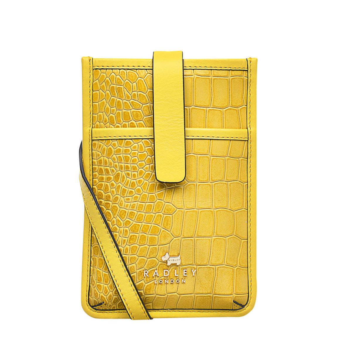 Yellow Cecil Road Large Phone Crossbody main product photo
