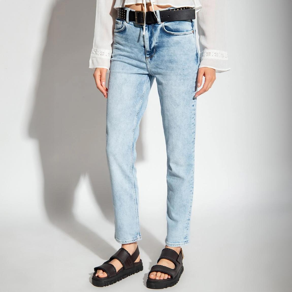 Light Blue Imogen Straight Jeans main product photo