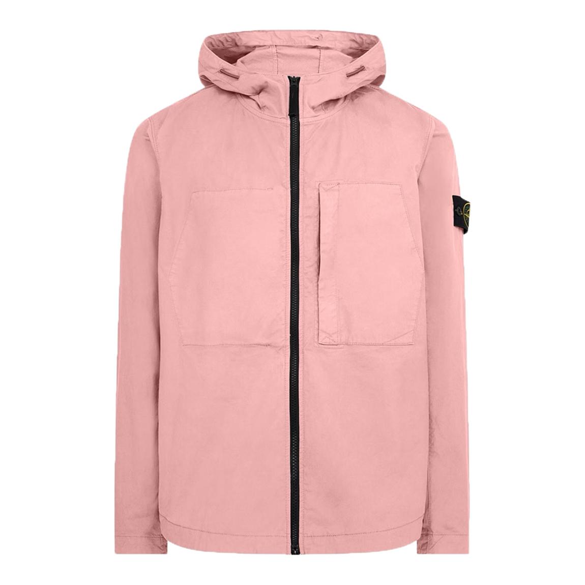 Pink Supima Cotton Blend Twill Jacket main product photo