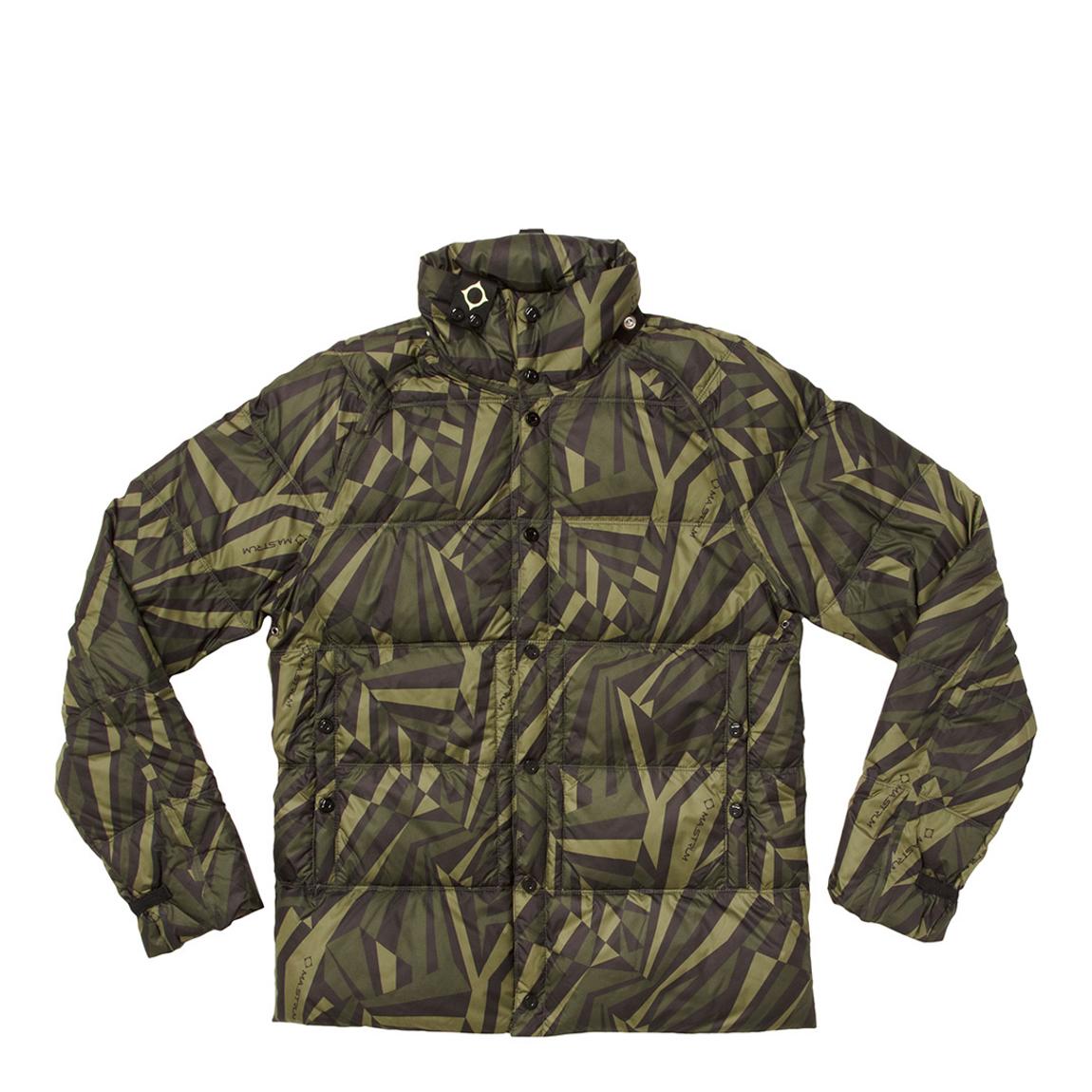 Green Dazzle Camo Quilted Jacket main product photo