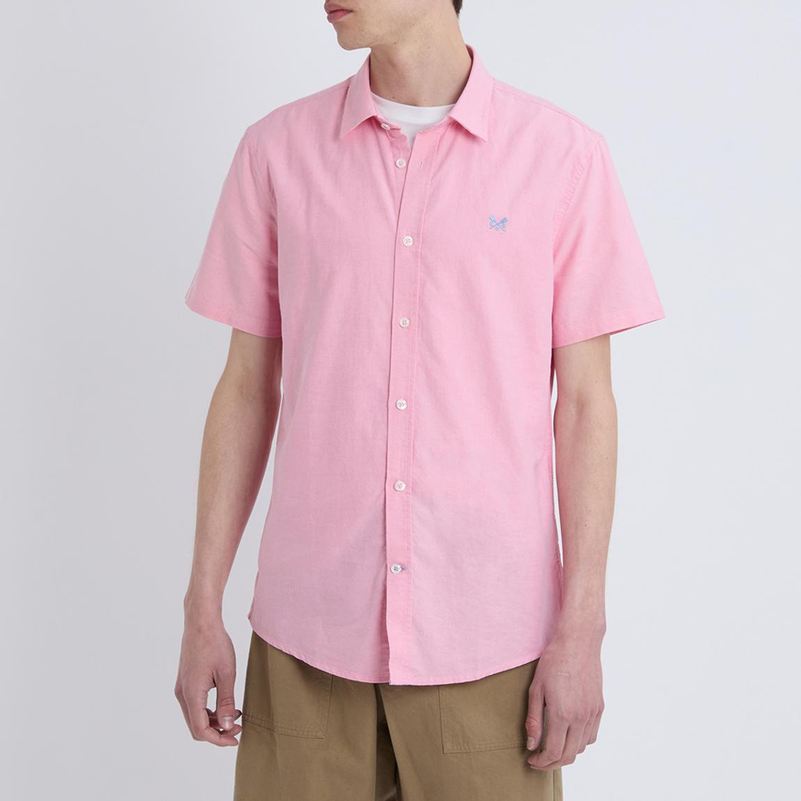 Pink Oxford Short Sleeve Shirt main product photo