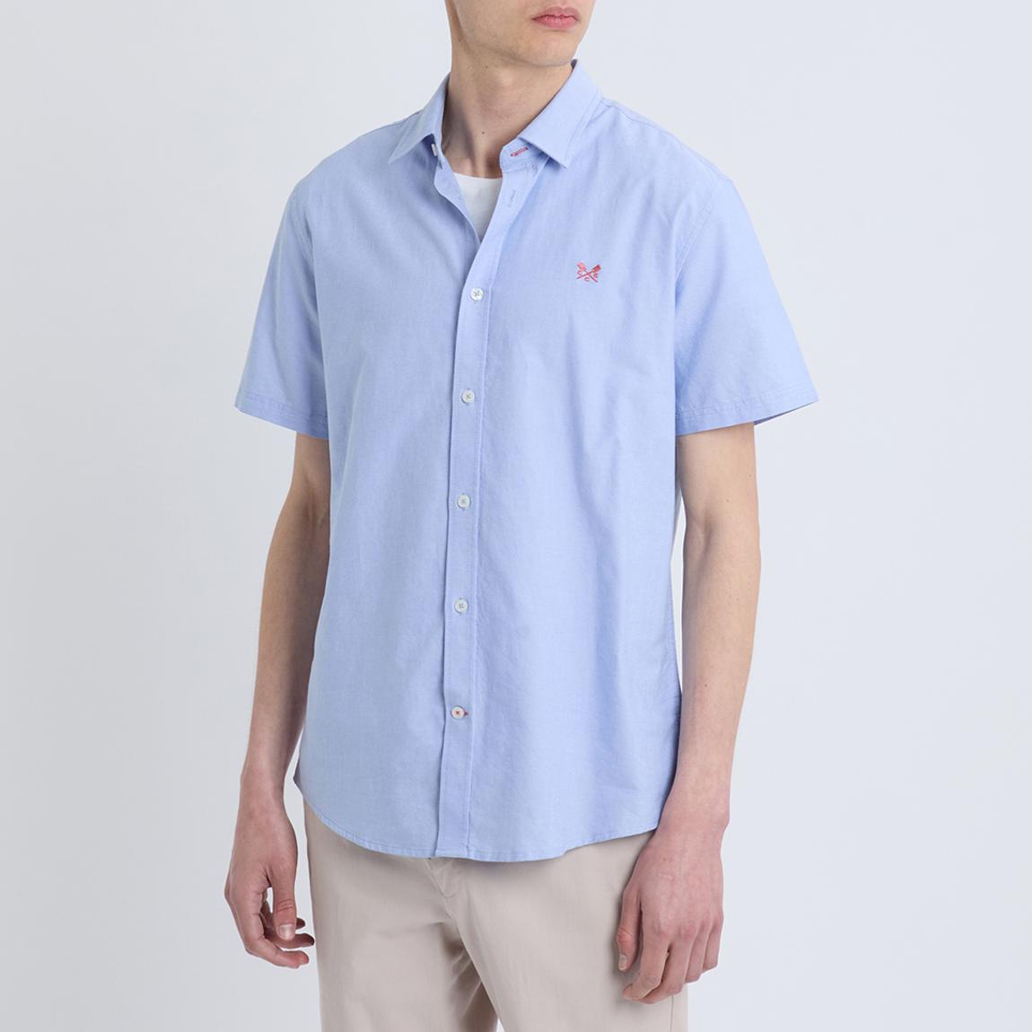 Light Blue Short Sleeve Oxford Shirt main product photo
