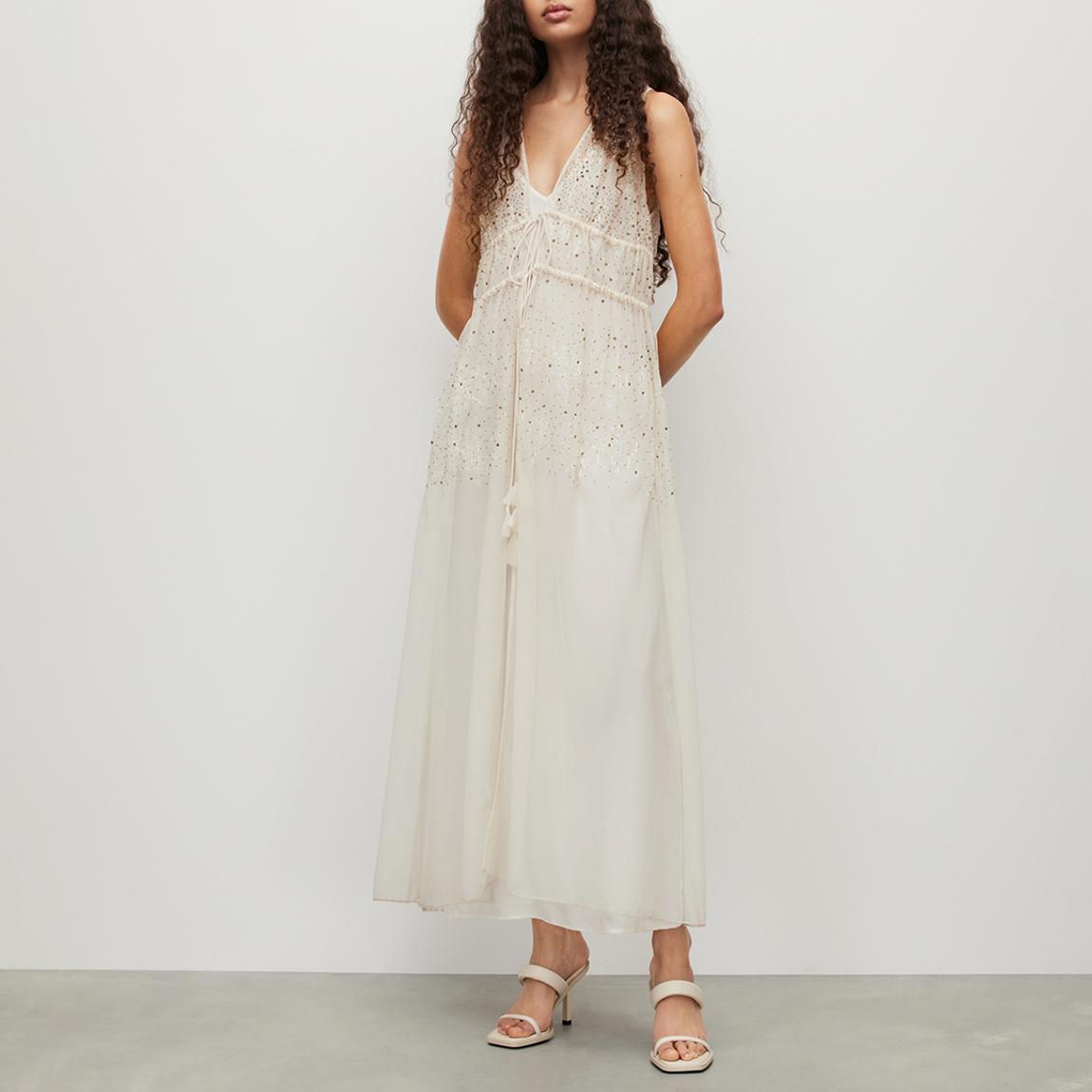 Ecru Robyn Embroidered Dress main product photo