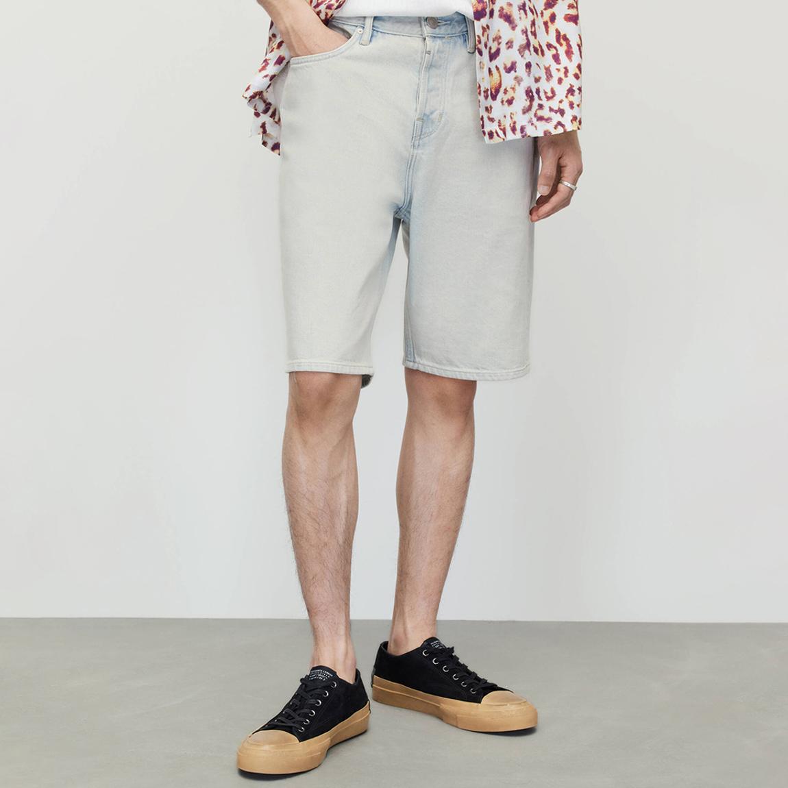 Light Blue Alva Denim Shorts main product photo