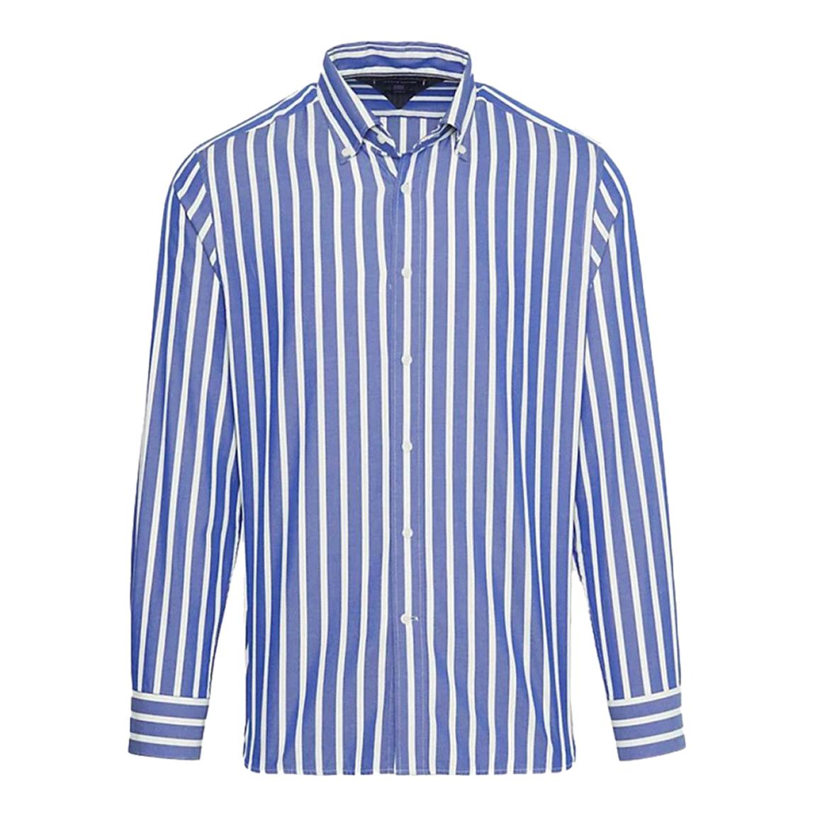 Blue/White Stripe Cotton Shirt main product photo